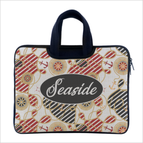 Laptop tas (sublimatie) in linnen