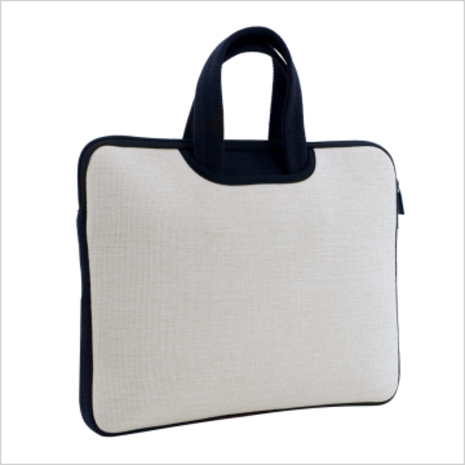 Laptop tas (sublimatie) in linnen