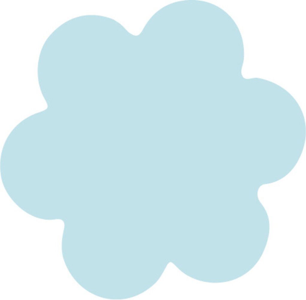 Sun Vinyl - 12" x 12" - Blue Sun Vinyl - 12" x 12" - Blue