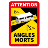 Dodehoek-sticker Motorhome Dodehoek-sticker Motorhome