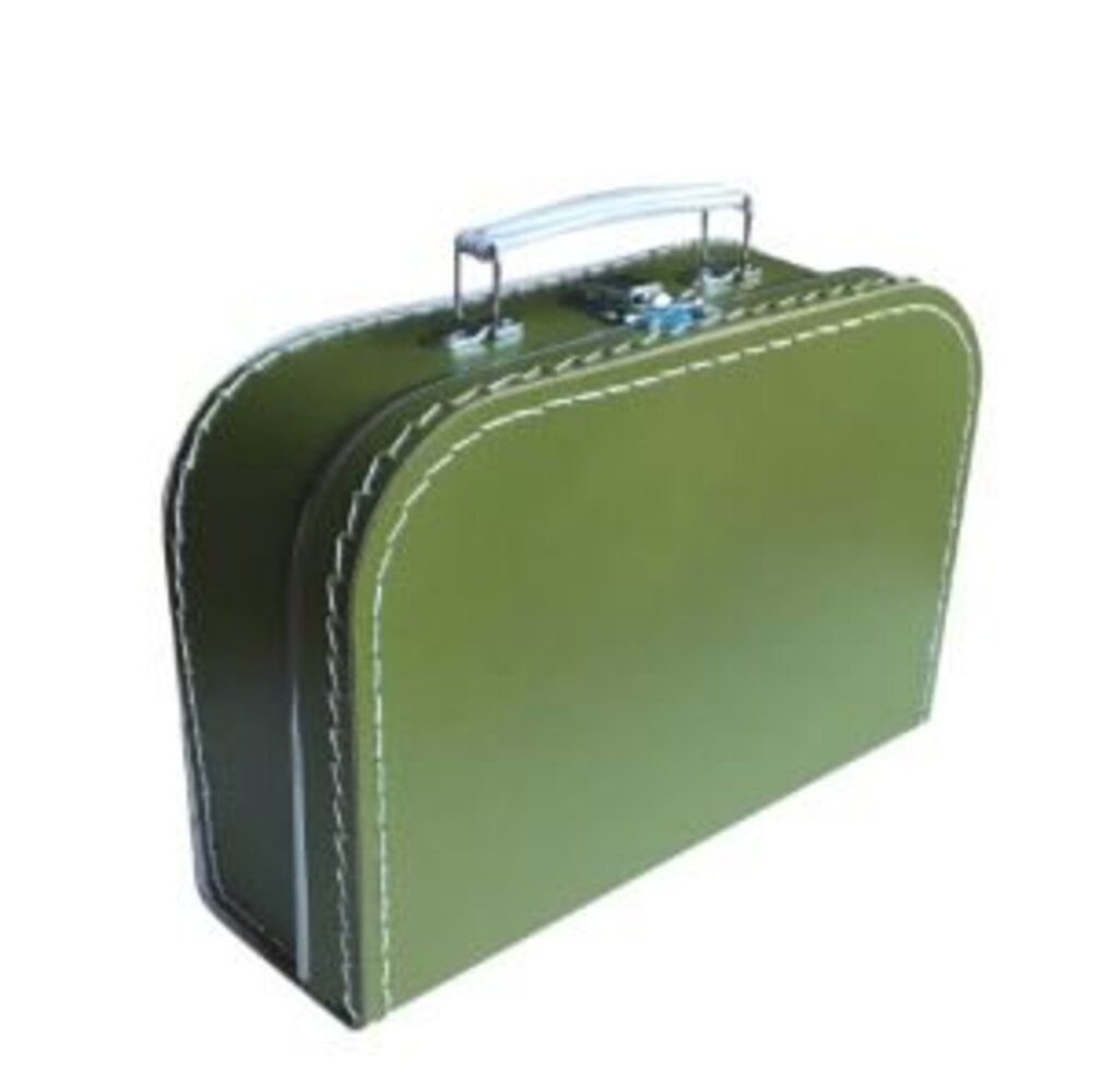 Koffer - 35 cm - Olijfgroen Koffer - 35 cm - Olijfgroen
