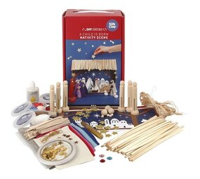 Materialenset Kerststal Materialenset Kerststal