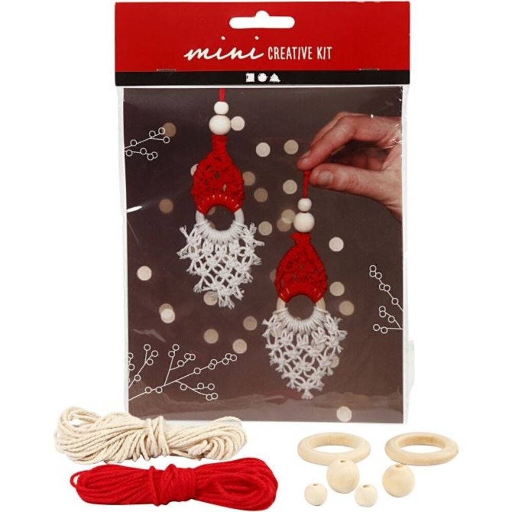 Mini Creative Set: Macramé elf Mini Creative Set: Macramé elf