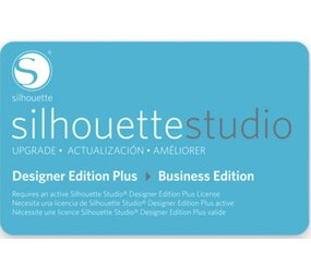 Silhouette Upgrade van Designer Plus naar Business Edition (Code) Silhouette Upgrade van Designer Plus naar Business Edition (Code)