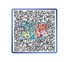 Uw QR-code als textieltransfer of sticker Uw QR-code als textieltransfer of sticker