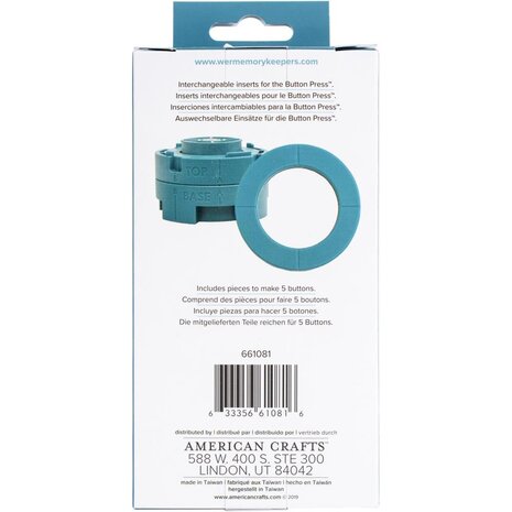 Button Press inzetstuk groot Button Press inzetstuk groot