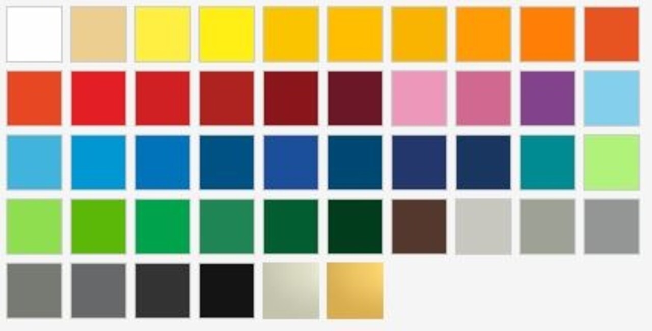 Vinyl glans regenboogpakket Vinyl glans regenboogpakket