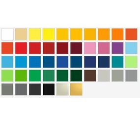 Vinyl glans regenboogpakket Vinyl glans regenboogpakket