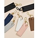 Sleutelhanger Lederlook - Rechthoekig Sleutelhanger Lederlook - Rechthoekig