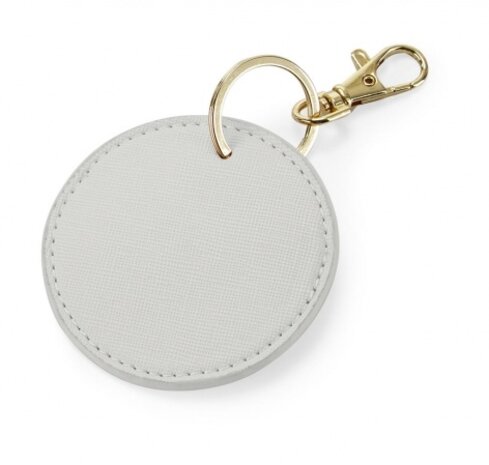 Sleutelhanger Lederlook - Rond Sleutelhanger Lederlook - Rond