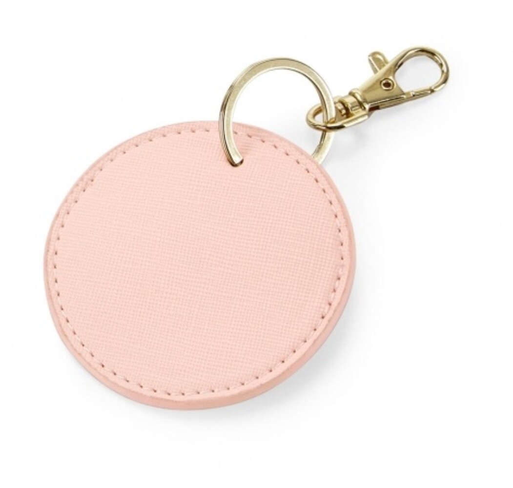 Sleutelhanger Lederlook - Rond Sleutelhanger Lederlook - Rond