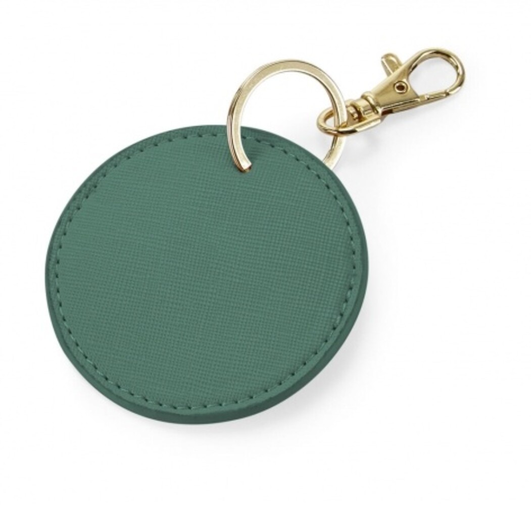 Sleutelhanger Lederlook - Rond Sleutelhanger Lederlook - Rond