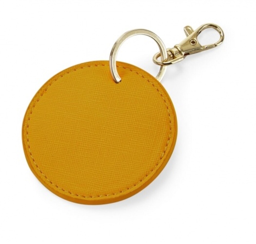 Sleutelhanger Lederlook - Rond Sleutelhanger Lederlook - Rond