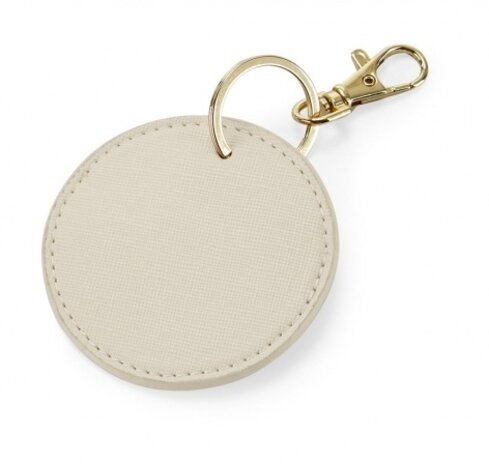 Sleutelhanger Lederlook - Rond Sleutelhanger Lederlook - Rond