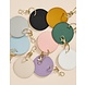 Sleutelhanger Lederlook - Rond Sleutelhanger Lederlook - Rond