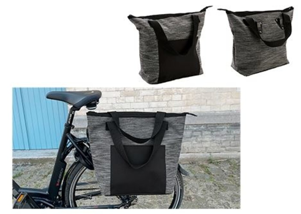 Isothermische fietstas zwart Isothermische fietstas zwart