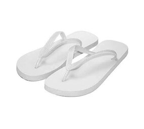 Sublimatie Flip-Flops  voor volwassenen - Wit Sublimatie Flip-Flops  voor volwassenen - Wit