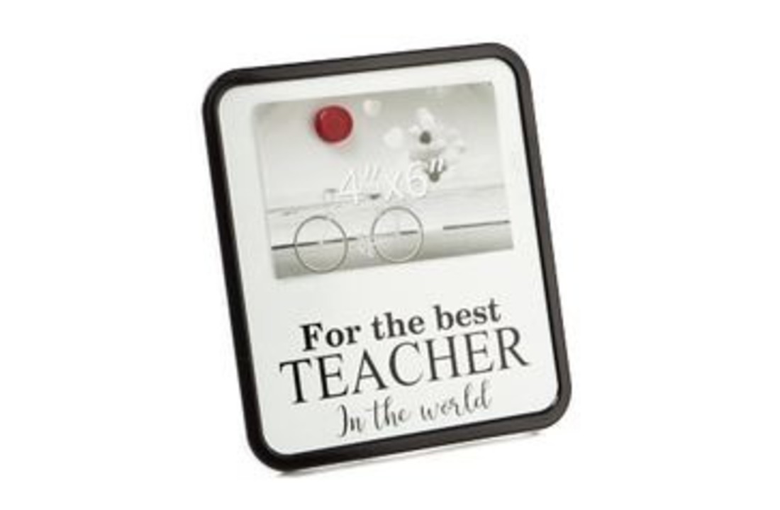 Sitcom barrière Uithoudingsvermogen Magnetische fotokader "Best Teacher" - Silhouetteshop
