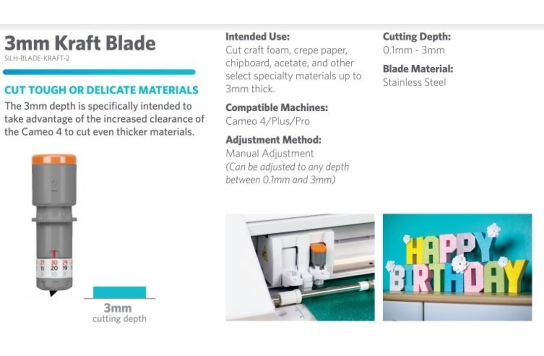 Kraft Blade, 3 mm (Type C)