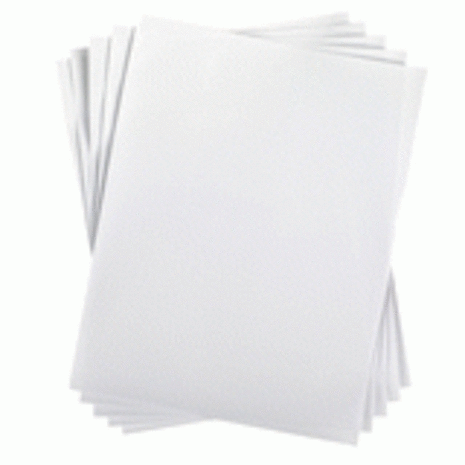 Silhouette Printbare Statische vinyl - Wit Silhouette Printbare Statische vinyl - Wit