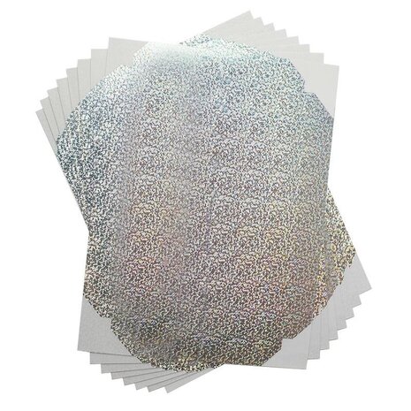 Silhouette Stickervellen - Holografische Stippen Silhouette Stickervellen - Holografische Stippen