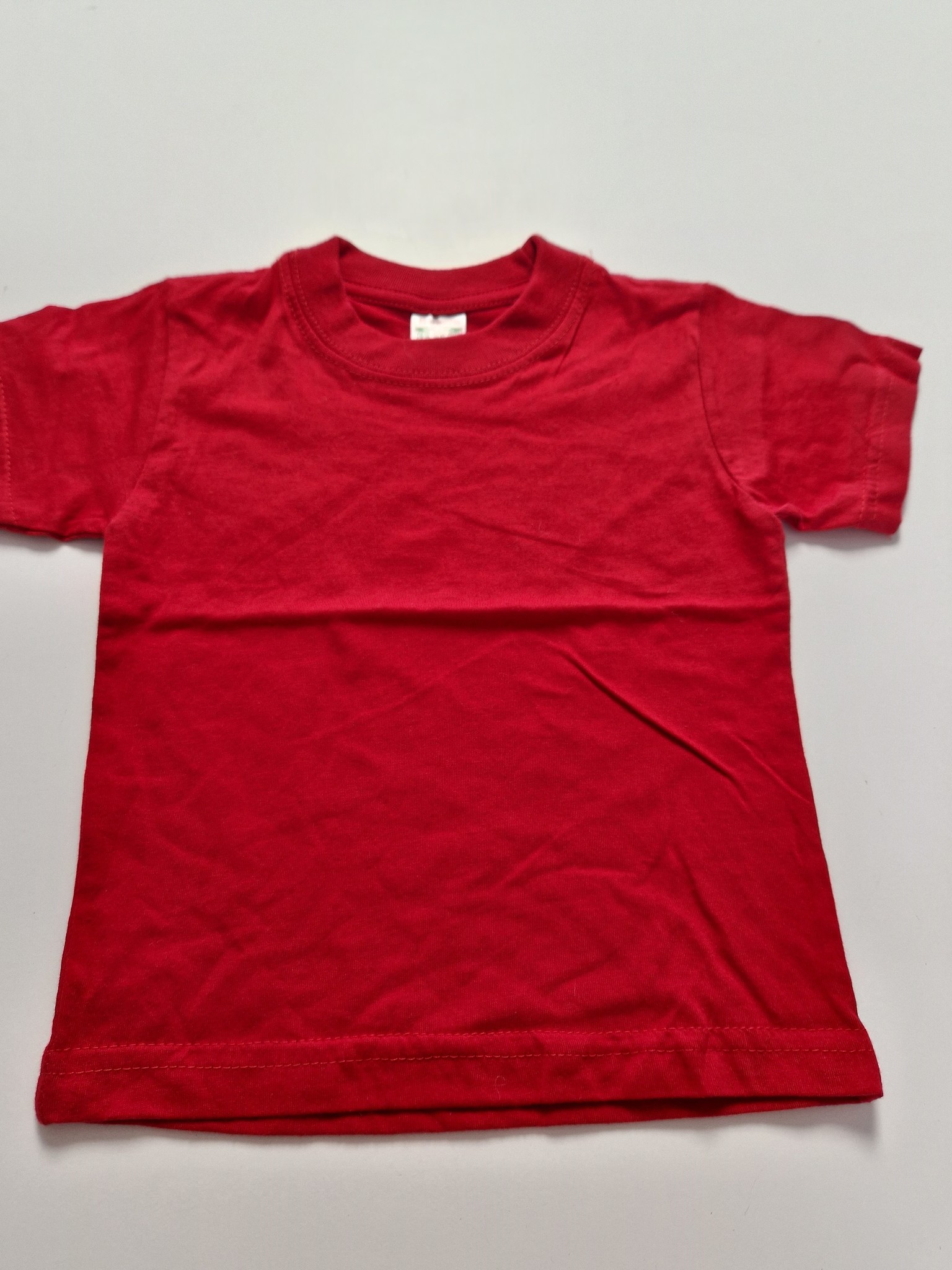 Glimp Hubert Hudson Generaliseren Baby T-shirt Rood 92 - Silhouetteshop