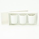 Elaut Luxegiftbox Set Van 3 Geurkaarsen - Wit Elaut Luxegiftbox Set Van 3 Geurkaarsen - Wit