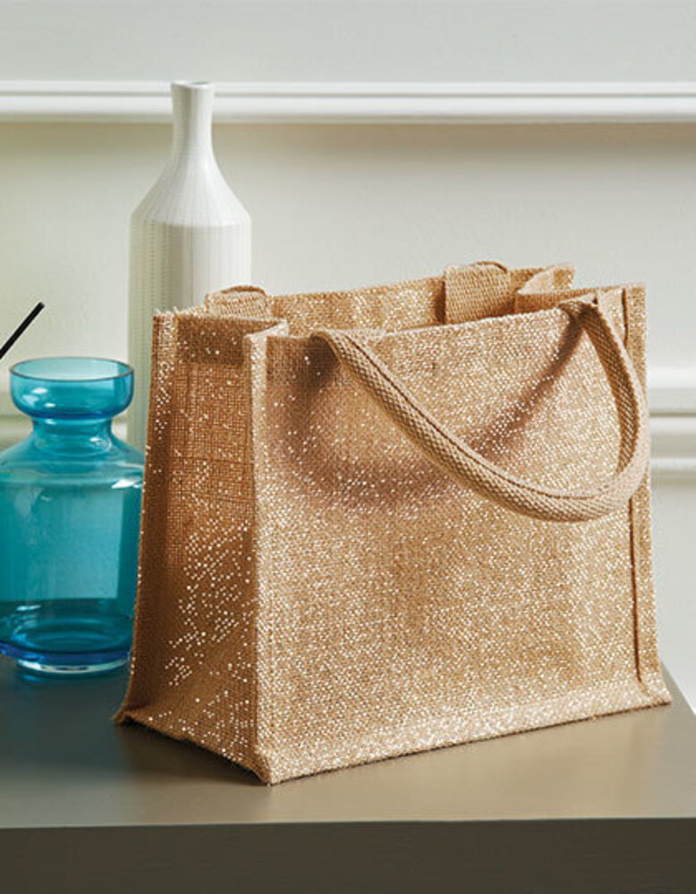Shimmer Jute Mini Gift Bag Shimmer Jute Mini Gift Bag