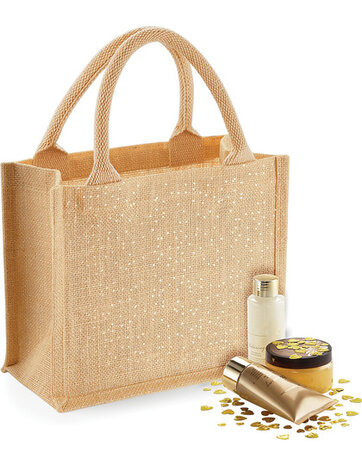 Shimmer Jute Mini Gift Bag Shimmer Jute Mini Gift Bag