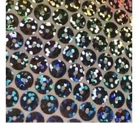 Holografisch vinyl Silver Sequins Holografisch vinyl Silver Sequins