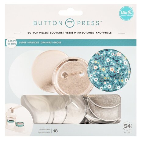Button Press Button Navulverpakking GROOT Button Press Button Navulverpakking GROOT