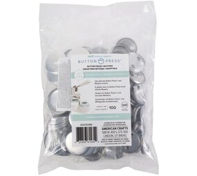 Button Press Button Navulverpakking MEDIUM (100 buttons) Button Press Button Navulverpakking MEDIUM (100 buttons)