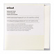 Cricut Aquarelkaarten Ivoor/Wit (S40 12st) Cricut Aquarelkaarten Ivoor/Wit (S40 12st)