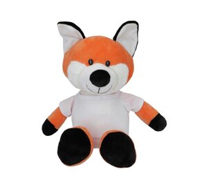 Pluchen Vos met Sublimatie t-shirt (23 cm) Pluchen Vos met Sublimatie t-shirt (23 cm)