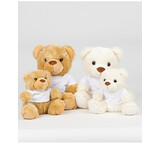 Knuffelbeer met T-shirt - Brown Knuffelbeer met T-shirt - Brown