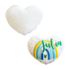 Sublimatie Kussen (sloop + vulling) HART Sublimatie Kussen (sloop + vulling) HART