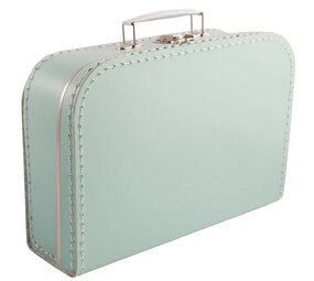 Koffer - 25 cm - Mint Koffer - 25 cm - Mint