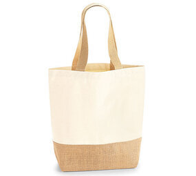 Jute Base Canvas Shopper Jute Base Canvas Shopper