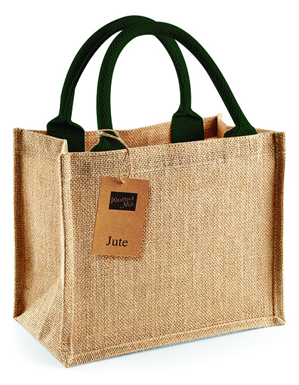Jute Mini Tas Zak Silhouetteshop
