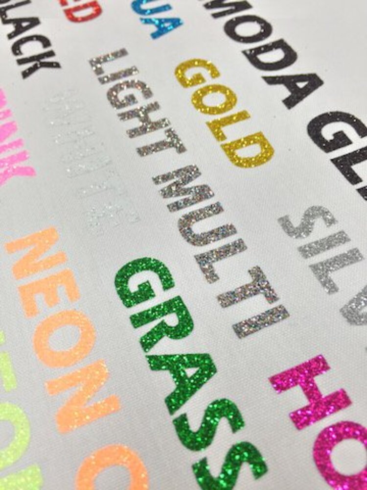 Flexfolie Glitter Neon Yellow Flexfolie Glitter Neon Yellow