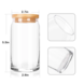 Beer Can Glas met bamboo deksel Beer Can Glas met bamboo deksel