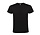 Basic Unisex T-shirt Zwart Atomic 150