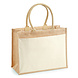 Westford Mill Shopper jute met katoenen zak Westford Mill Shopper jute met katoenen zak