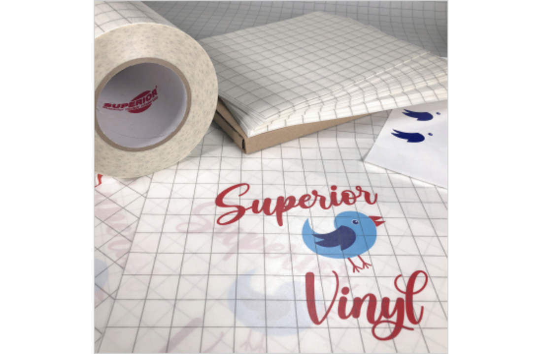 Applicatietape met rasterprint