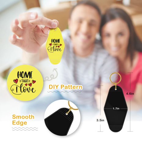 Motel sleutelhanger BLACK Motel sleutelhanger BLACK