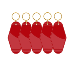 Motel sleutelhanger RED Motel sleutelhanger RED