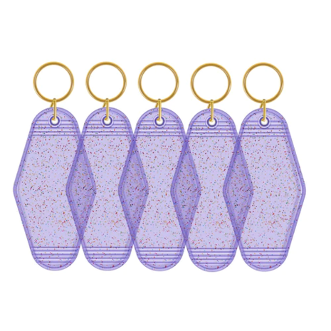 Motel sleutelhanger GLITTER PURPLE Motel sleutelhanger GLITTER PURPLE