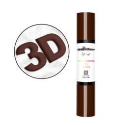 3D Puff flex : Brown 3D Puff flex : Brown