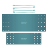 Silicone mokkenklem met koord