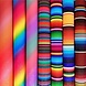 Superior Sparkle Stripes Red Orange Pink Superior Sparkle Stripes Red Orange Pink